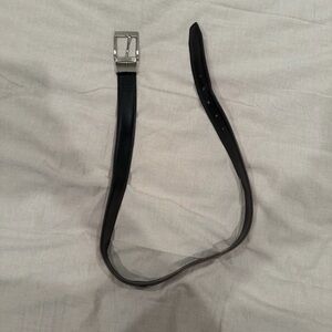 Florsheim Black Leather Belt